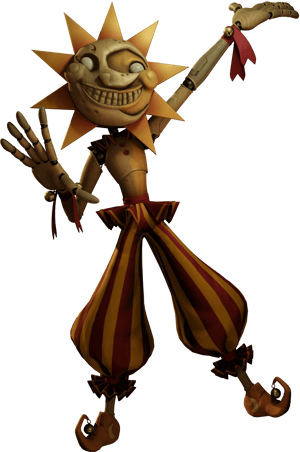 This is the Avatar Image for the Sundrop/Daycare Attendant (FNAF SB) AI Voice and Text to Speech Generator
